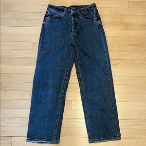 Wild Fable Relaxed Fit Blue Mom Jeans